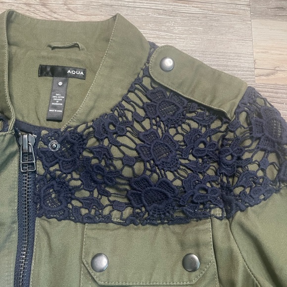 AQUA Jacket Lace Appliqué- XS - Picture 5 of 8